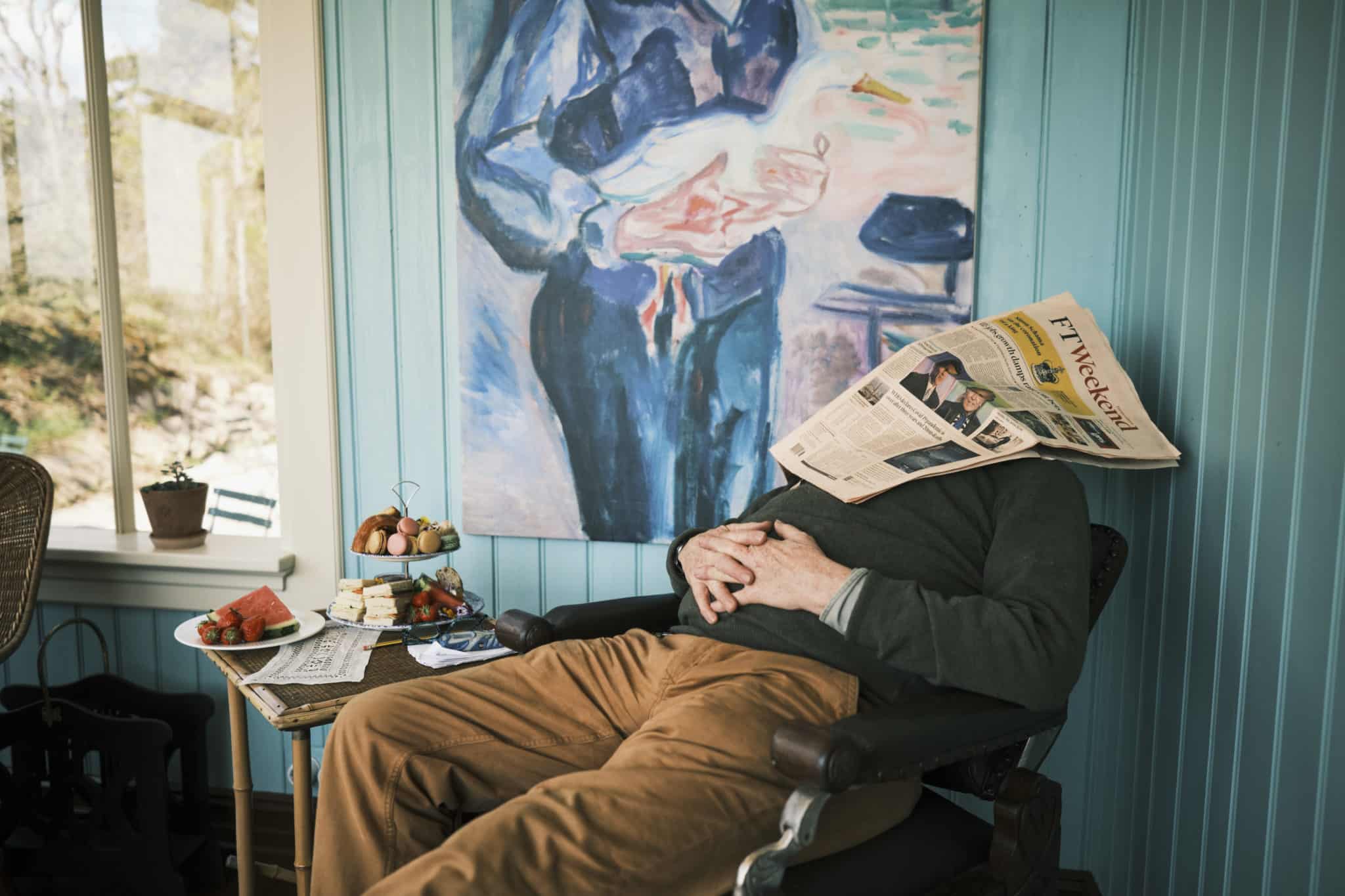 Petter Olsen i Villa Munch**